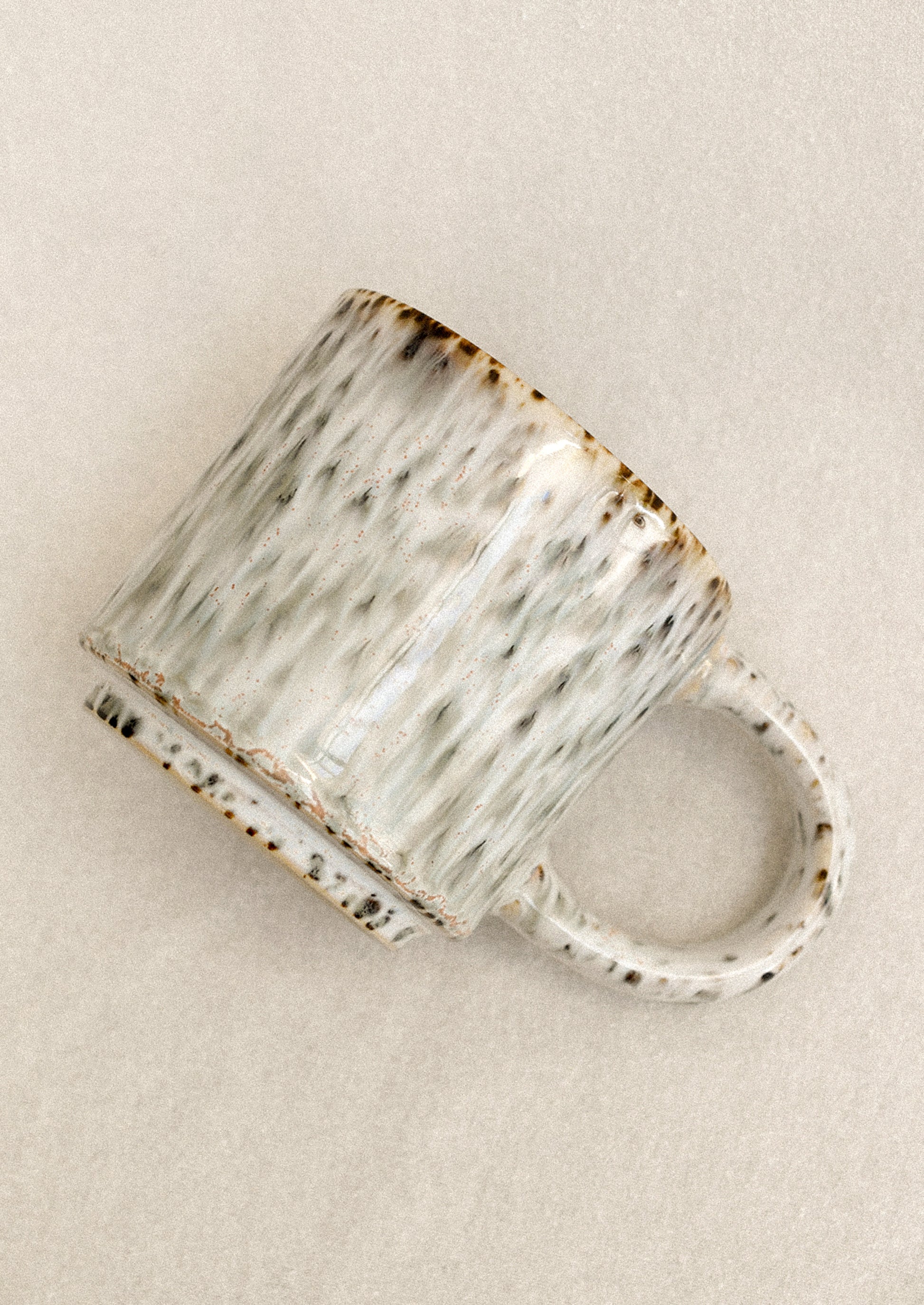 Mossy Speckle Ceramic Mug