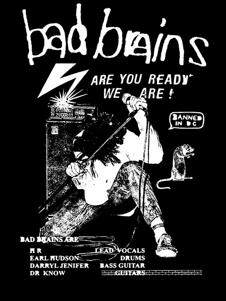 Bad Brains Punk by anime1917 Unisex T-shirt, Sweatshirt, Hoodie, Long Sleeve Tee