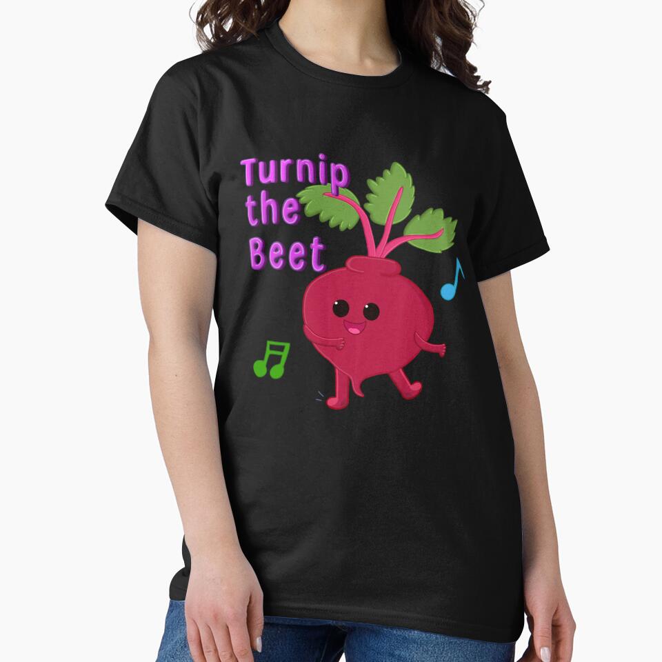 Turnip the Beet 2 by ClmsyStudio Unisex T-shirt, Sweatshirt, Hoodie, Long Sleeve Tee