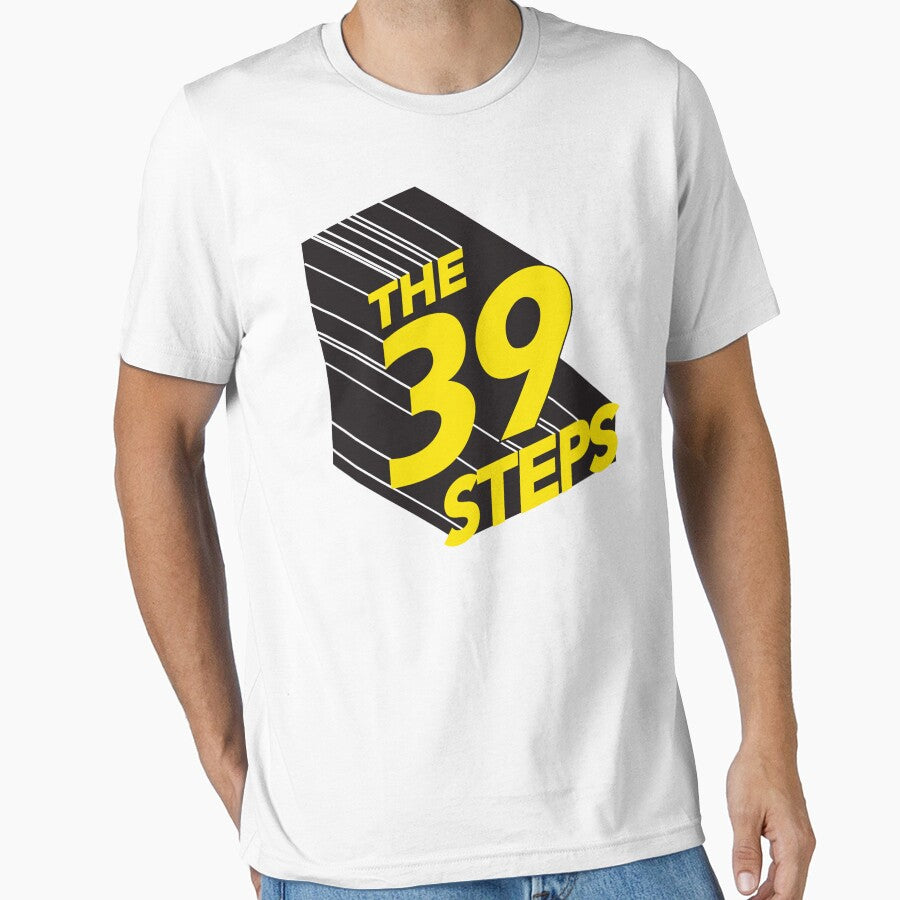 Vintage 39 steps title by GuitarManArts Unisex T-shirt, Sweatshirt, Hoodie, Long Sleeve Tee