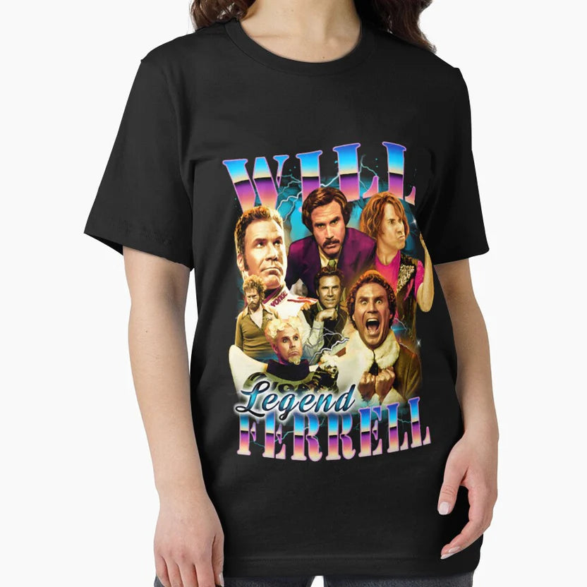 Will Ferrell Legend 90'S Bootleg by OtakuKingdom Unisex T-shirt, Sweatshirt, Hoodie, Long Sleeve Tee