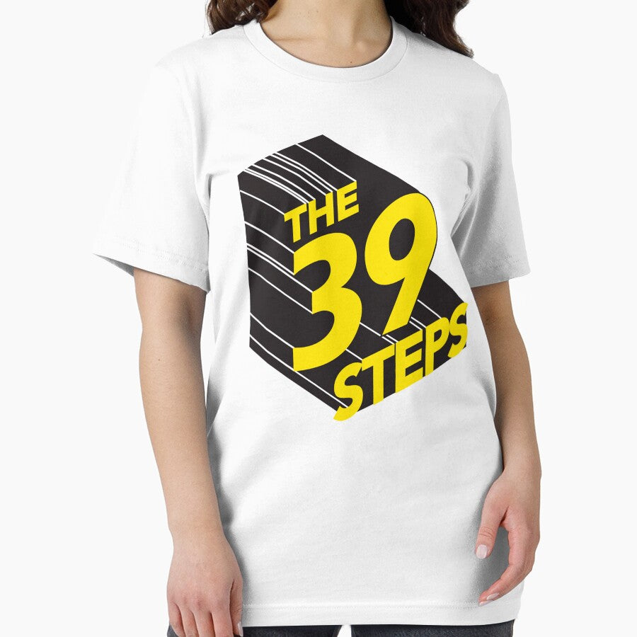 Vintage 39 steps title by GuitarManArts Unisex T-shirt, Sweatshirt, Hoodie, Long Sleeve Tee