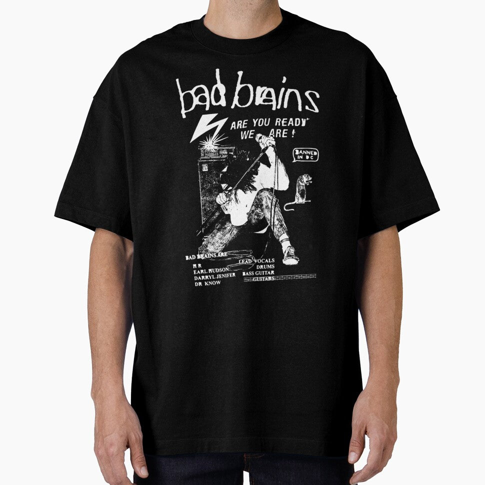 Bad Brains Punk by anime1917 Unisex T-shirt, Sweatshirt, Hoodie, Long Sleeve Tee