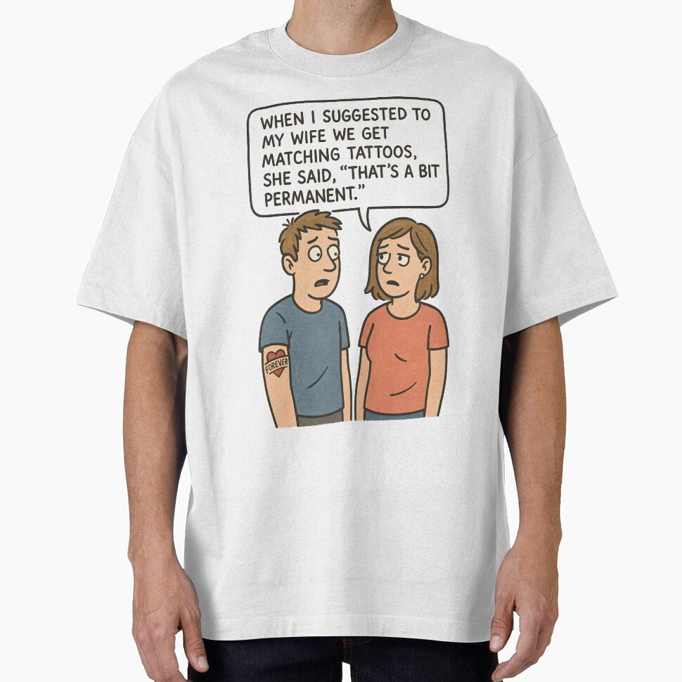 Dad Joke Tattoo by Bounce & Pounce Unisex T-shirt, Sweatshirt, Hoodie, Long Sleeve Tee